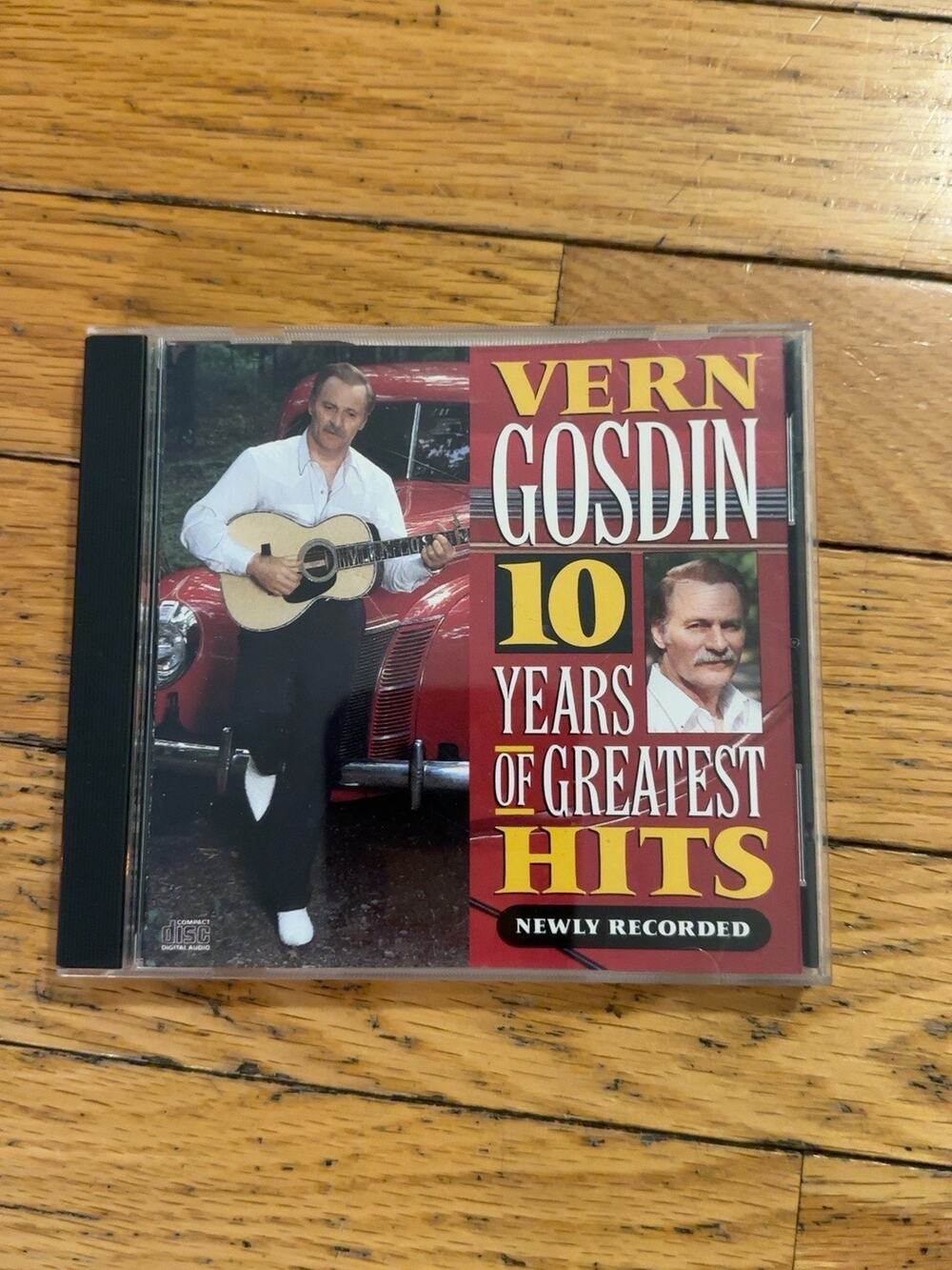 Vern Gosdin 10 Years of Greatest Hits CD 1990 Columbia Country Newly Recorded